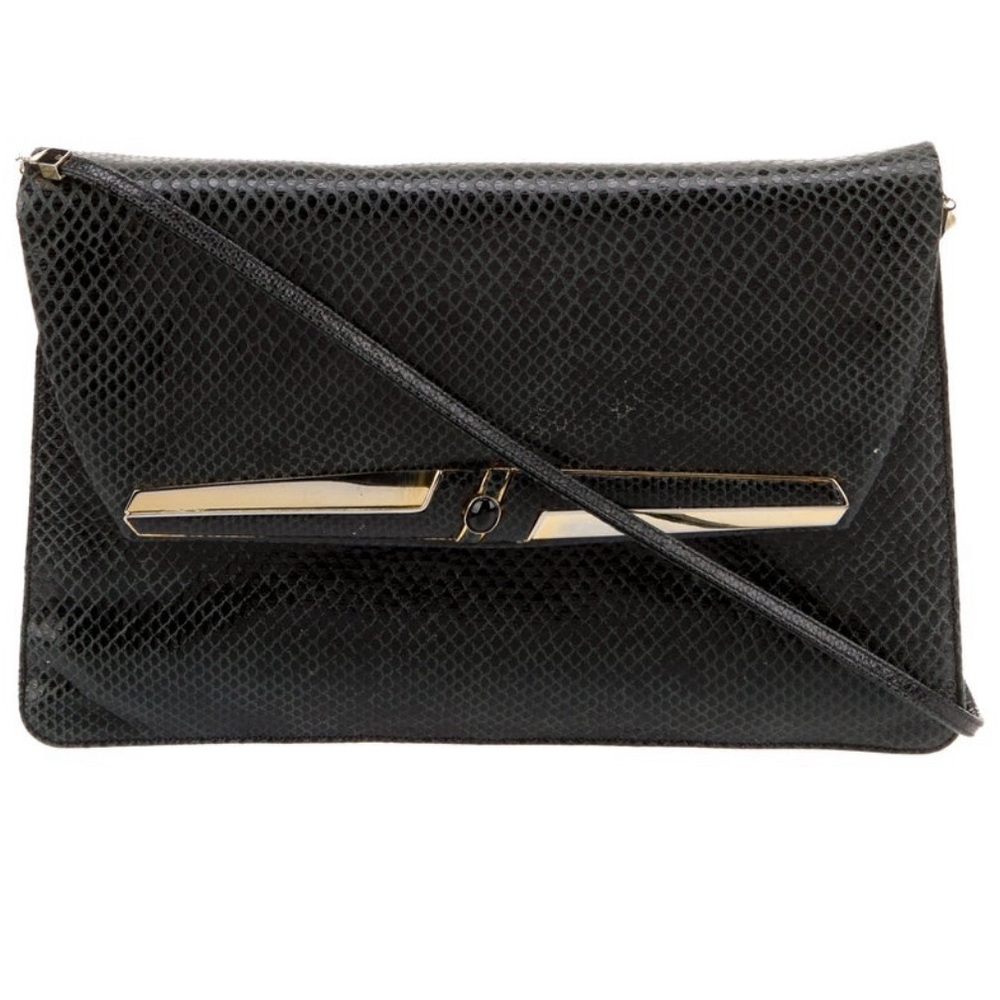 Judith Leiber Black Shoulder Bag
